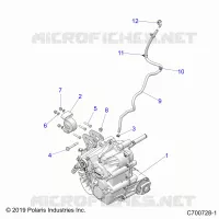 DRIVE TRAIN, MAIN SCATOLA INGRANAGGI MONTAGGIO