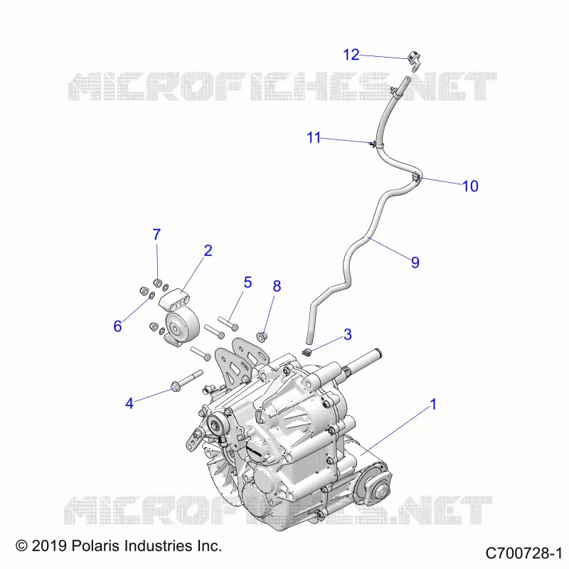 DRIVE TRAIN, MAIN SCATOLA INGRANAGGI MONTAGGIO
