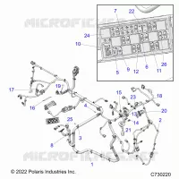 ELETTRICO, WIRE HARNESSES