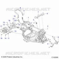 CHASSIS, TELAIO ASM AND SWINGARM