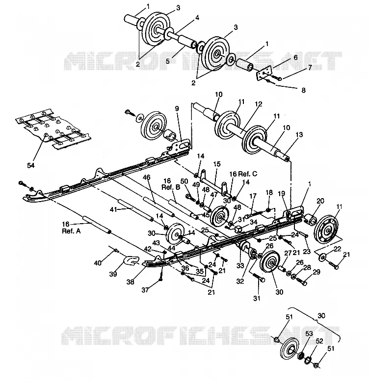 MONTAGGIO SOSPENSIONE WIDETRAK GT 0942061 (49261126110019)