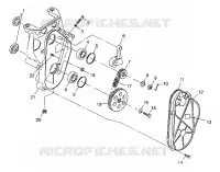 carter della catena 500 RMK 0982964 and EUROPEAN 500 RMK E982964 (4942634263B008)