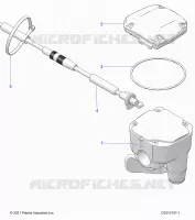 TIMONE, CONTROLS, THROTTLE ASM. AND CABLE