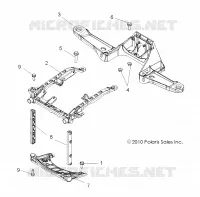 SOSTEGNO ANTERIORE RACK