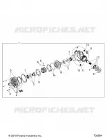 TRASMISSIONE, FRONT GEARCASE