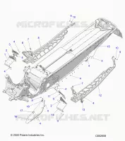 CHASSIS, PROTEZIONE FRIZIONE, FOOTRESTS, AND RUNNINGBOARDS