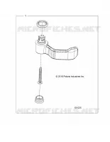 CONTROLS, ACCELERATORE DI MONTAGGIO, THROTTLE LEVER KIT