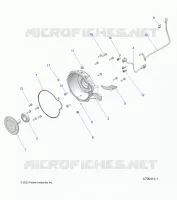 MOTORE, ADAPTER, BELLHOUSING AND CRANK SENSOR
