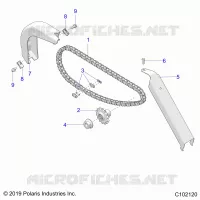 TRASMISSIONE, CHAIN AND GUARDS