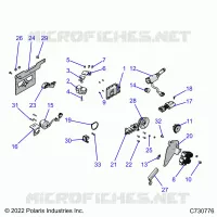 ELETTRICO, WIRE HARNESS, COMPONENTS, AND LICENSE PLATE