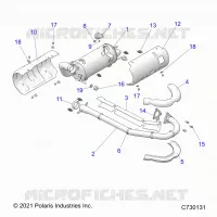ENGINE, IMPIANTO DI SCARICO