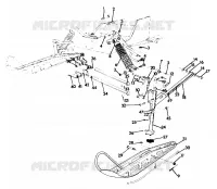 SOSPENSIONI ANTERIORI and SCIARE 440 XCR (4921352135015A)