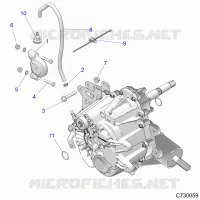 TRASMISSIONE, MAIN GEARCASE MOUNTING