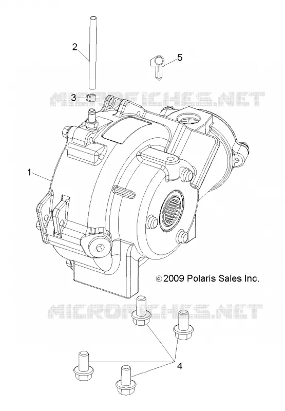DRIVE TRAIN, FRONT SCATOLA INGRANAGGI MONTAGGIO