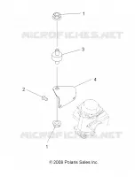 MOTORE, CARBURATORE BRACKET