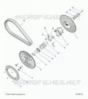 TRASMISSIONE, SECONDARY CLUTCH