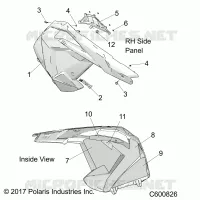 PANNELLI LATERALI, RH
