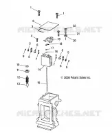 MOTORE, CARBURATORE, UPPER