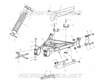 POSTERIORE SWING ARM   SHOCK