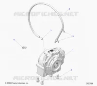 TRASMISSIONE, FRONT GEARCASE MOUNTING