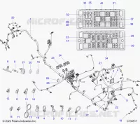ELETTRICO, HARNESS, CHASSIS