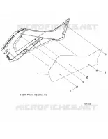 RIGHT HAND SIDE PANEL HEAT SHIELD AND HARDWARE 2 UP