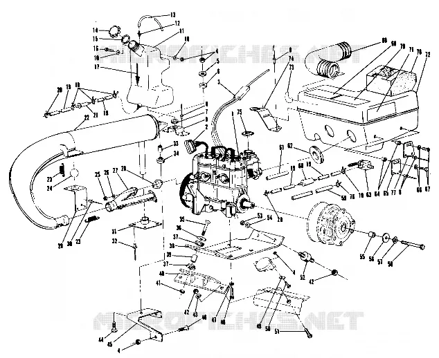 MONTAGGIO DEL MOTORE (400) (4910941094021A)