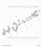 BRAKES, PINZA POSTERIORE