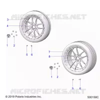 RUOTAS, FRONT AND REAR