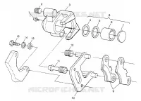 FRONT FRENO XPRESS 300 W969530 and XPRESS 400 W969540 (4935923592C001)