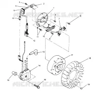 MAGNETO LITE GT 0963133 AND EUROPEAN LITE GT E963133 (4933083308C008)