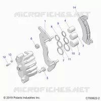 FRENO ANTERIORE CALIPER