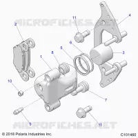 FRENO ANTERIORE CALIPER
