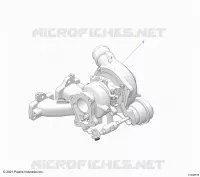 ENGINE, TURBO CHARGER