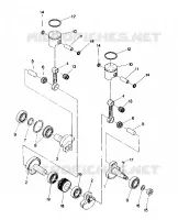PISTONE AND ALBERO MOTORE  SPORT AND SPORT GT (4915451545025A)