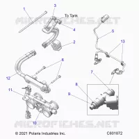 SISTEMA DI ALIMENTAZIONE CARBURANTE, RAIL, LINES AND THROTTLE BODY