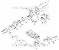 FRENO POSTERIORE Magnum 4X4 W97AC42A, Swedish Magnum 4X4 S97AC42E and Norwegian M (4940834083C005)