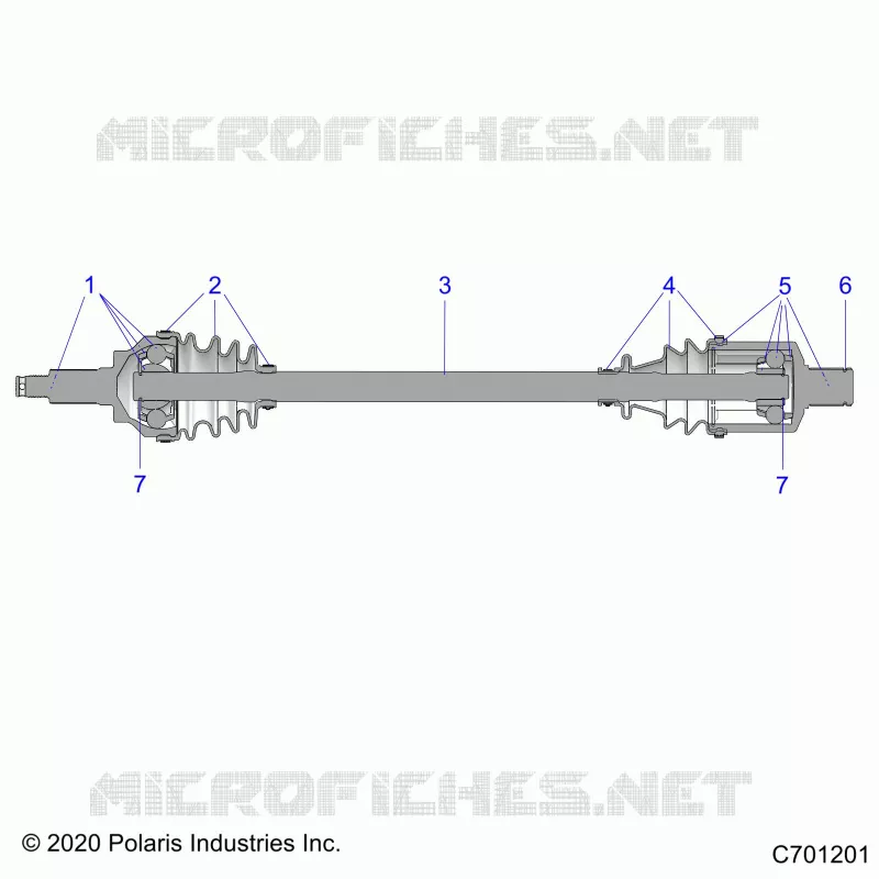 TRASMISSIONE, FRONT HALF SHAFT