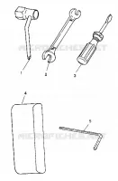 MONTAGGIO KIT DI STRUMENTI SL 650 B944058 (4926992699031A)
