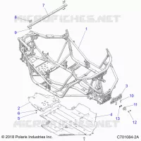 CHASSIS, MAIN FRAME AND SCIARED PLATE