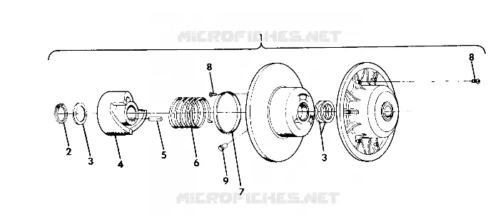 FRIZIONE DRIVEN WideTrak (4921302130028A)