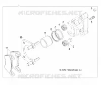FRENO POSTERIORE CALIPER