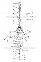 CARBURATORE WIDETRAK / 0932064 (4922982298034A)