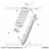 SOSPENSIONE POSTERIORE SHOCK MOUNTING