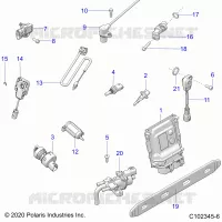 ELETTRICO, SWITCHES, SENSORS, ECU AND CONTROL MODULES