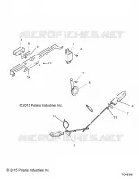ELETTRICO, LICENSE PLATE LIGHT, TURN SIGNAL AND HORN