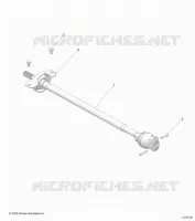 TRASMISSIONE, FRONT PROP SHAFT