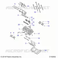 CILINDRO HEAD, CAM AND VALVES
