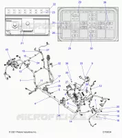 ELETTRICO, WIRE HARNESS, CHASSIS, ULTIMATE LE
