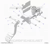 BRAKES, PEDAL AND CILINDRO PRINCIPALE